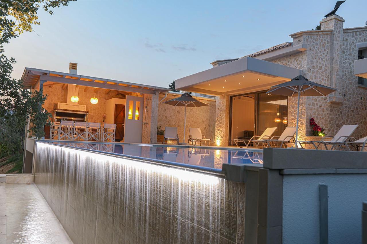 My Mediterranean Corfu Luxury Villa With Private Swimming Pool Kontokali Bagian luar foto
