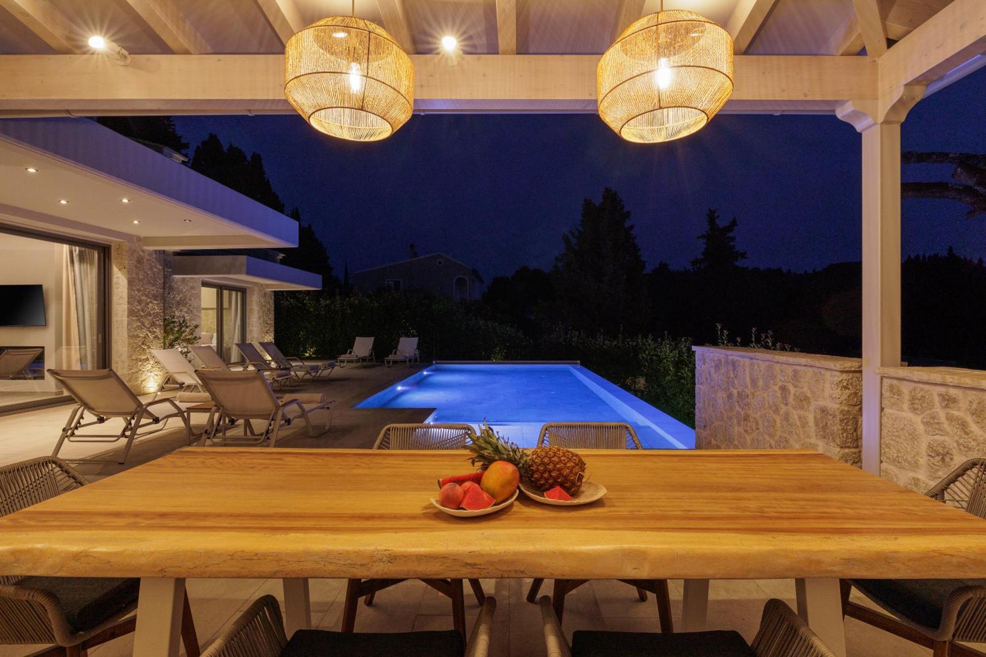 My Mediterranean Corfu Luxury Villa With Private Swimming Pool Kontokali Bagian luar foto