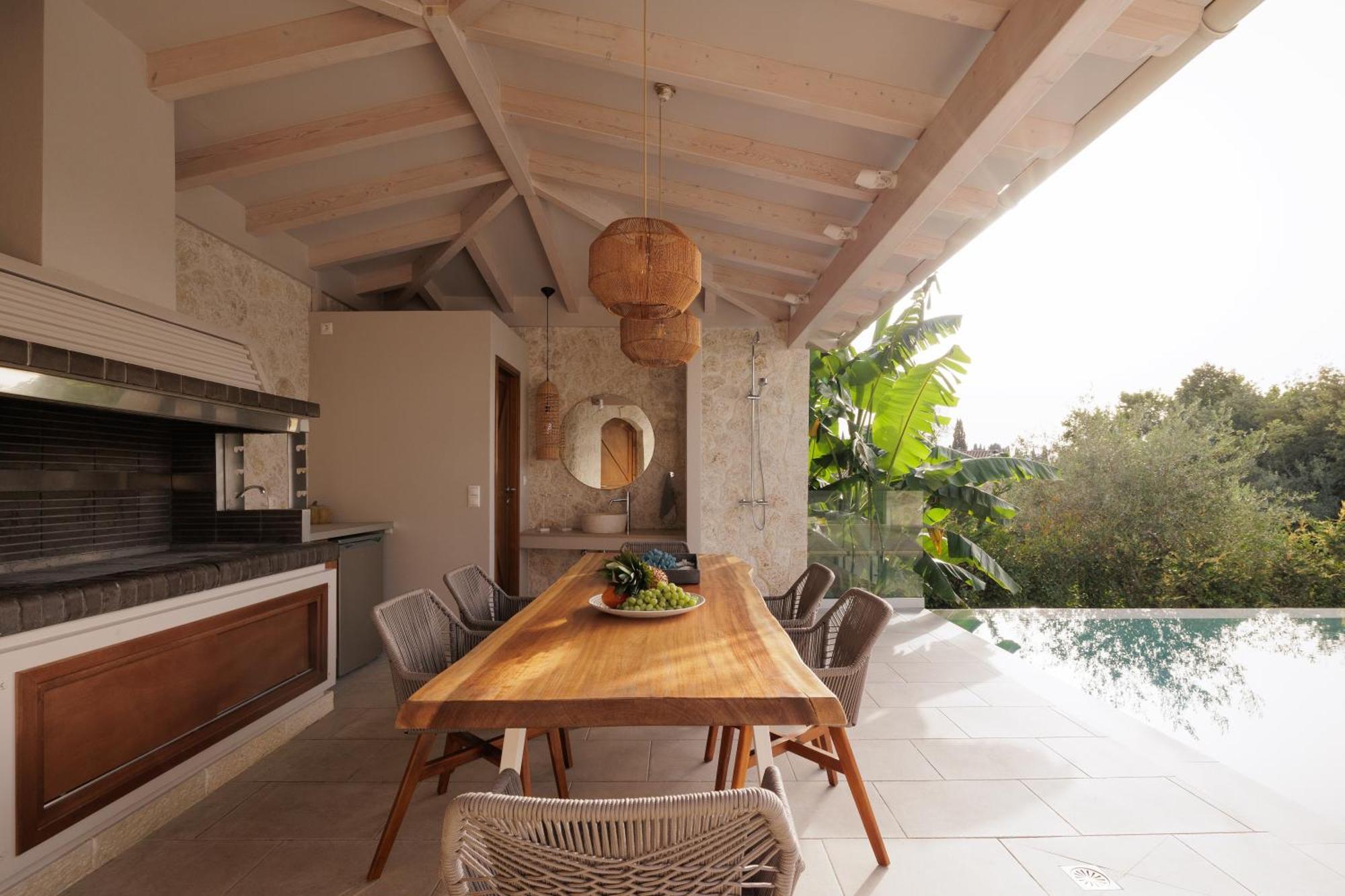 My Mediterranean Corfu Luxury Villa With Private Swimming Pool Kontokali Bagian luar foto