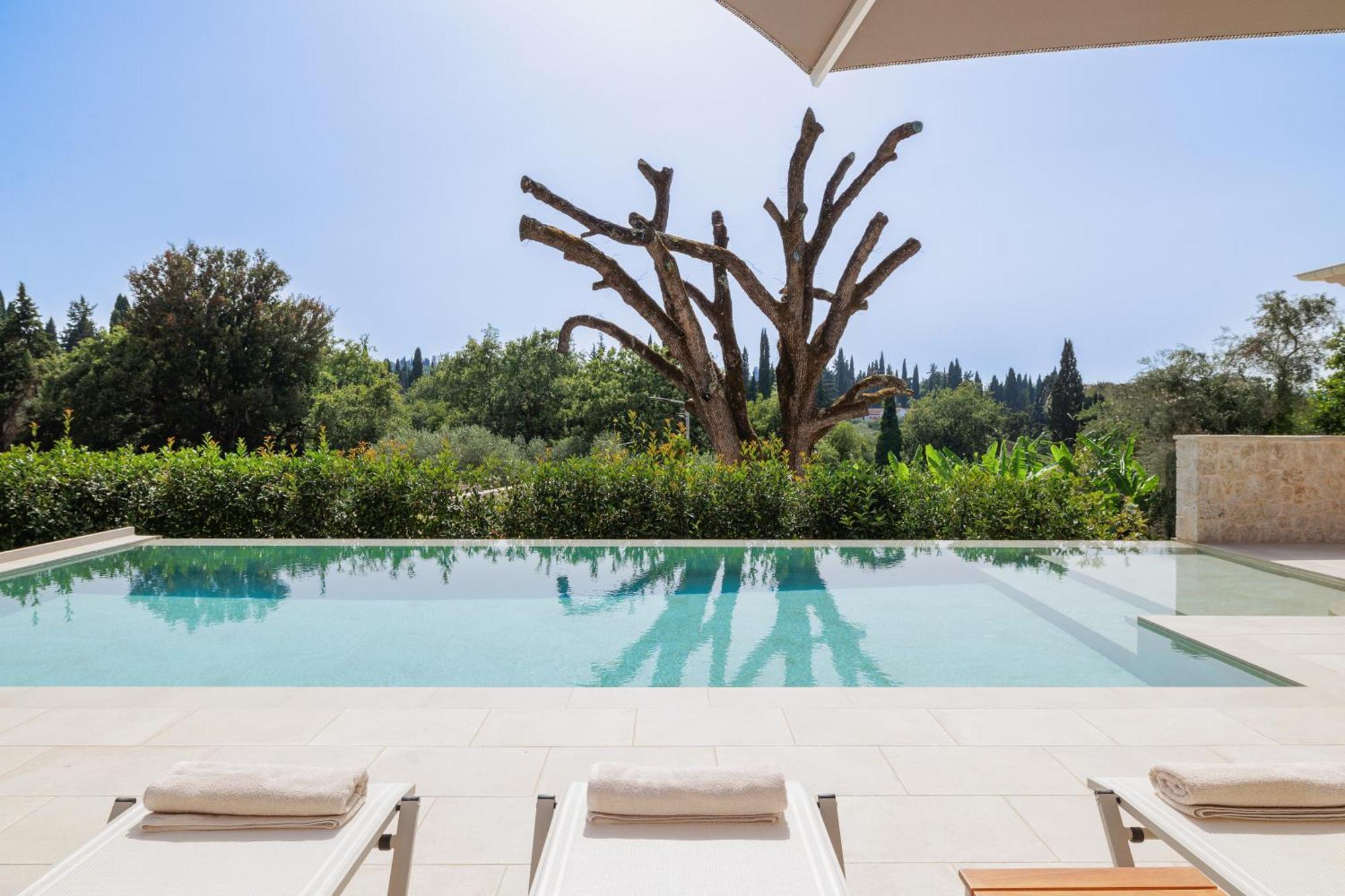 My Mediterranean Corfu Luxury Villa With Private Swimming Pool Kontokali Bagian luar foto