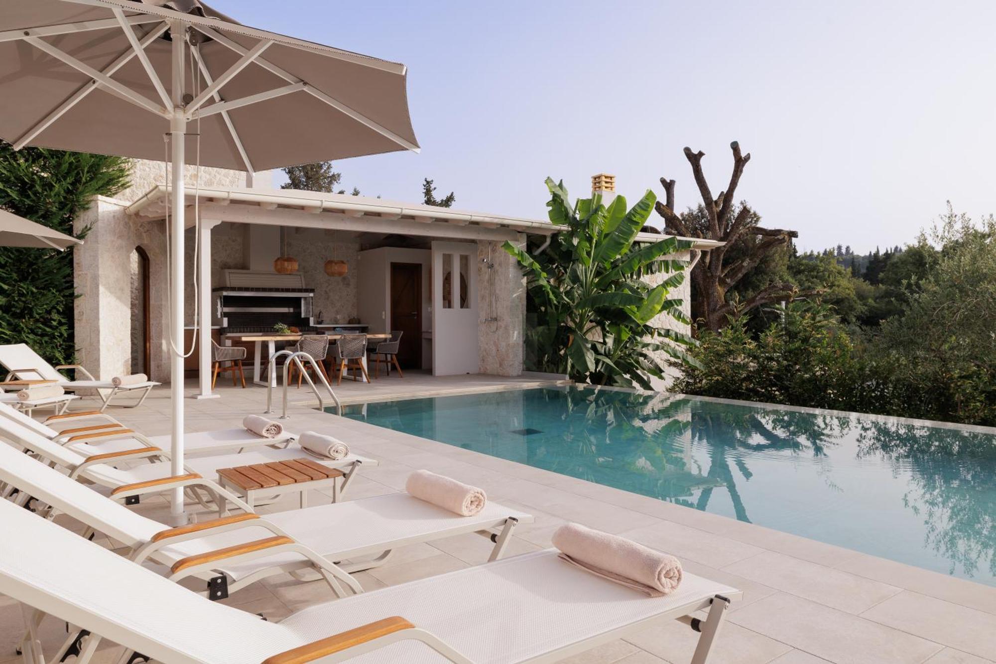 My Mediterranean Corfu Luxury Villa With Private Swimming Pool Kontokali Bagian luar foto