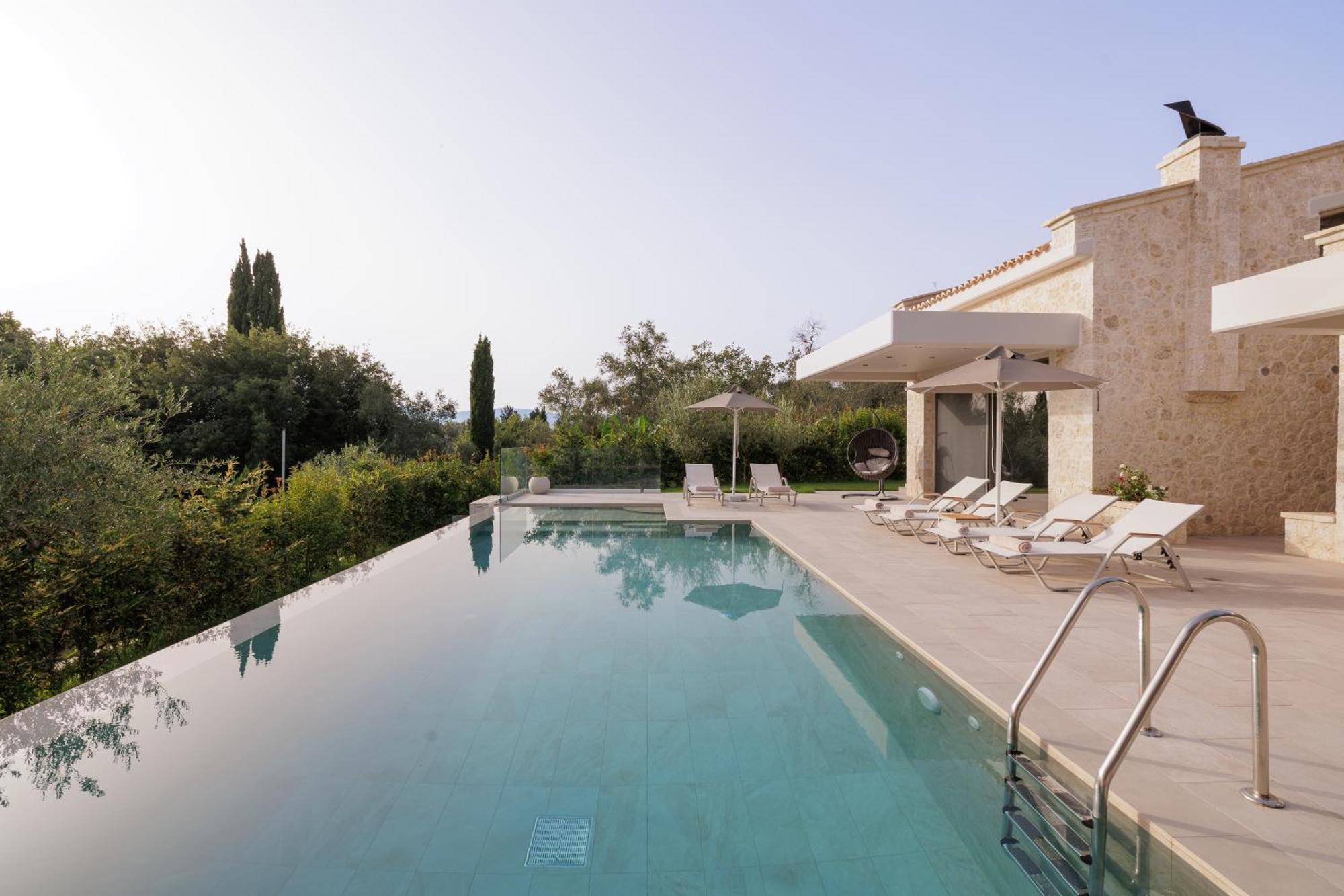 My Mediterranean Corfu Luxury Villa With Private Swimming Pool Kontokali Bagian luar foto
