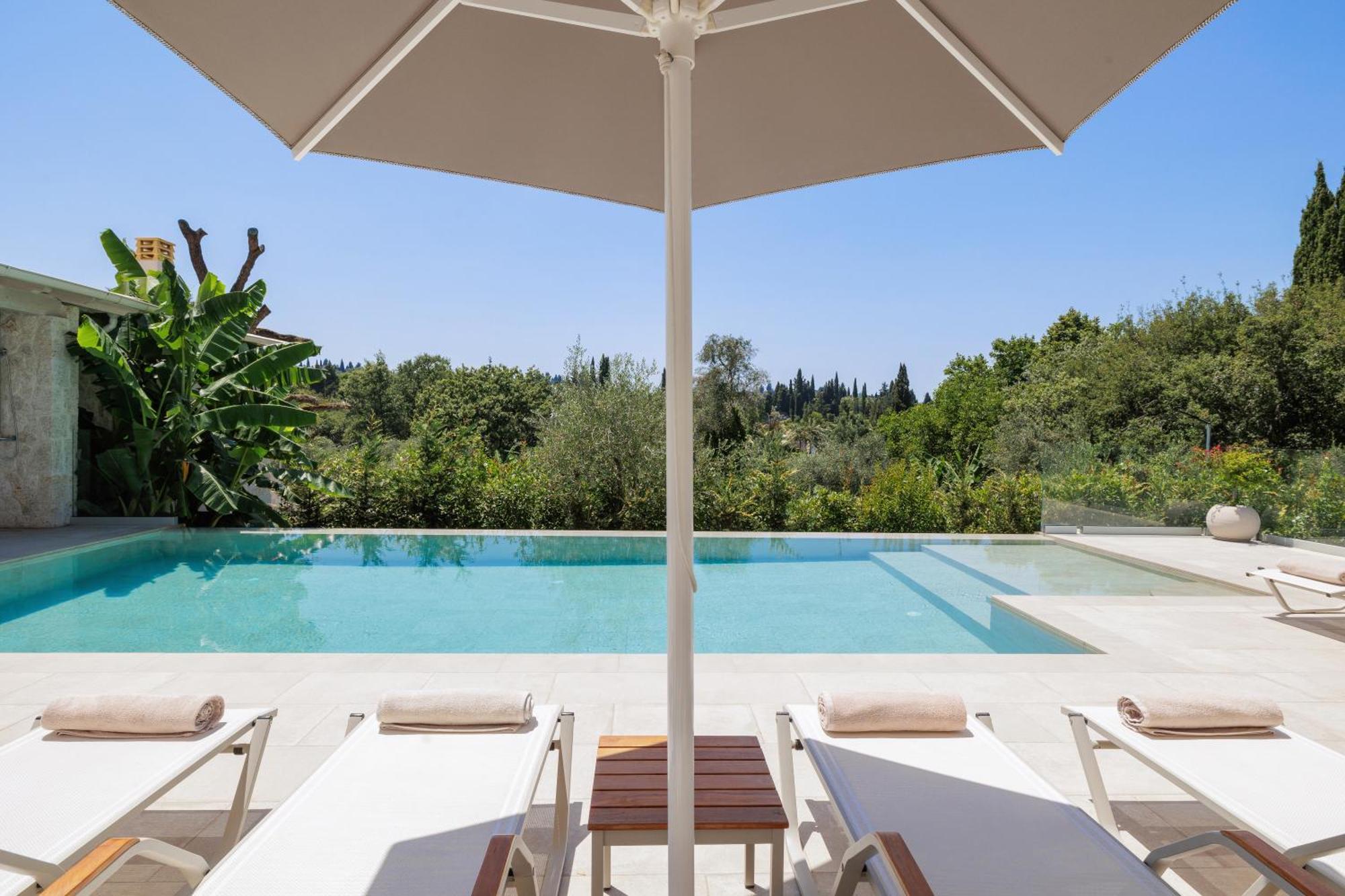 My Mediterranean Corfu Luxury Villa With Private Swimming Pool Kontokali Bagian luar foto