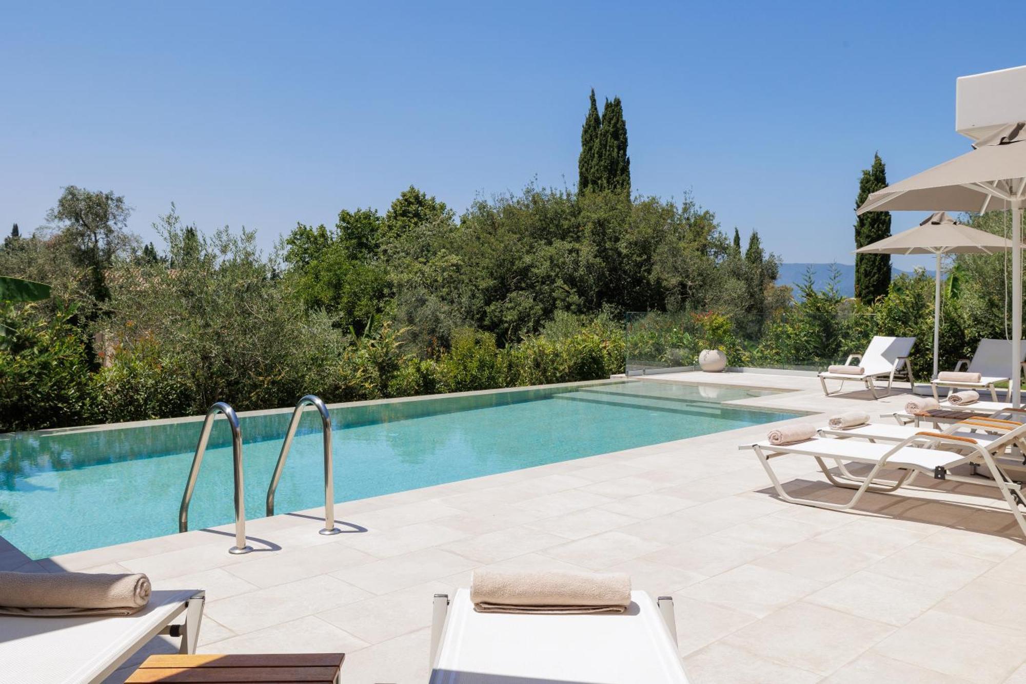 My Mediterranean Corfu Luxury Villa With Private Swimming Pool Kontokali Bagian luar foto